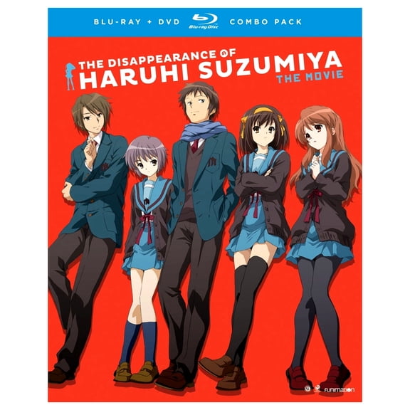 New The Disappearance of Haruhi Suzumiya: The Movie (Blu-ray + DVD)