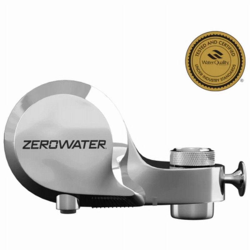 New The ExtremeLife Chrome Faucet Mount water filter is WQA certified