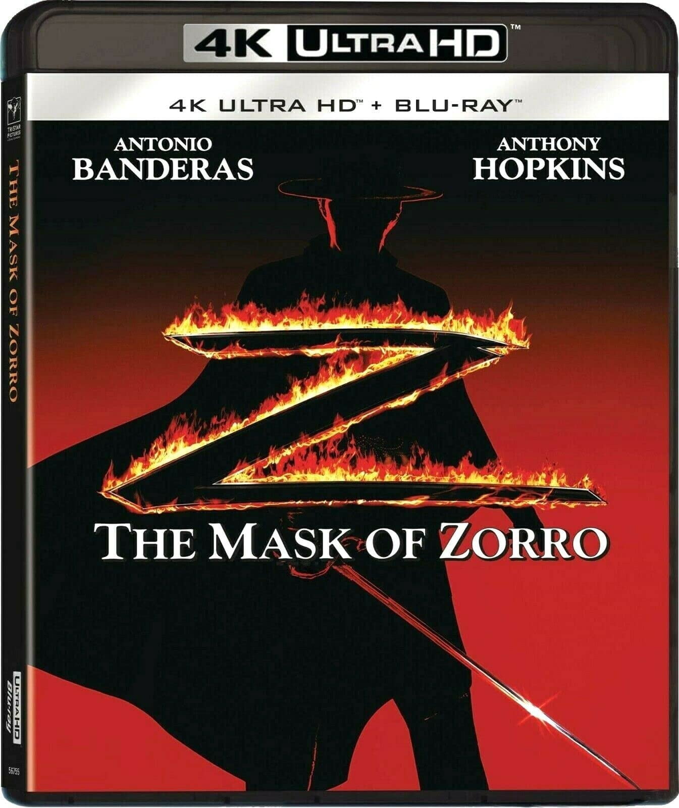 Sony Pictures The Mask Of Zorro 4K Blu-ray Digital, PG-13, Action
