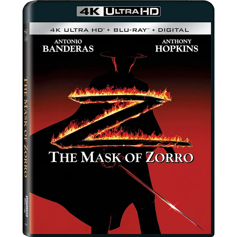 Sony Pictures: The Mask of Zorro Blu-ray Movie (4K Ultra HD