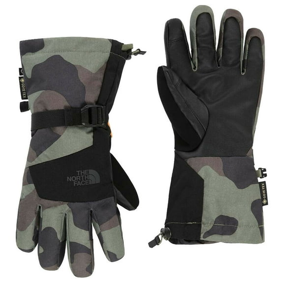 New The North Face Men's Montana Etip GTX Glove, Green Terra Camito Print, XL 8108-B