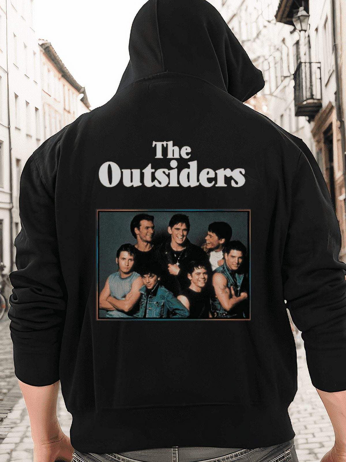New The Outsiders 80's Drama Movie Men's Black Hoodie Size S-5XL