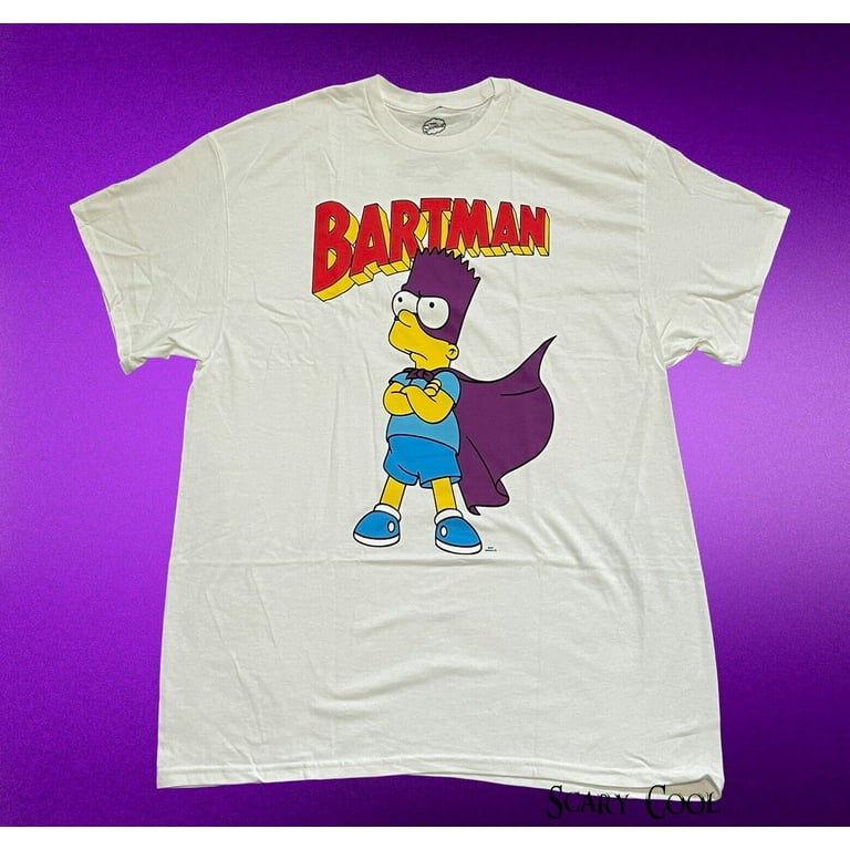 New The Simpsons Bartman Mens Vintage T Shirt Walmart