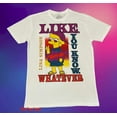 New The Simpsons Lisa Like You Know Whatever White Classic Mens Vintage