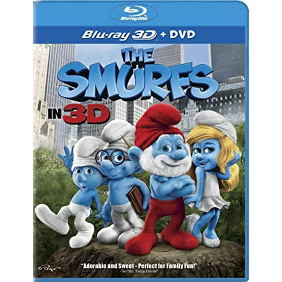 New The Smurfs (Blu-ray / DVD / 3D)