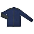 thumbnail image 1 of New  Theory Men's Thadd O Bilen Front Dual Zip Jacket, Eclipse, Small, 7586-3, 1 of 2