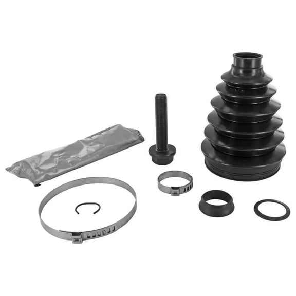 New Thermoplastic Outer CV Boot Compatible With Volkswagen EuroVan Camper 6 Cyl 2.8L EuroVan Camper 5 Cyl 2.5L EuroVan MV 6 Cyl 2.8L EuroVan GLS 6 Cyl 2.8L 1995-2003 By 701498203A