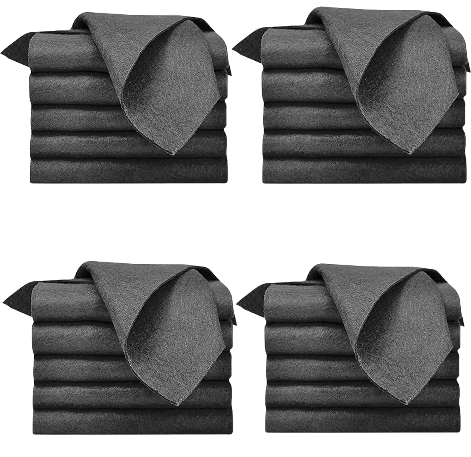 Transparent Magic Cloth New Thickened Magic Cleaning Cloth Reusable, High Water Absorbency ...