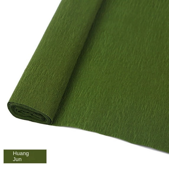 New Thickened wrinkled paper DIY Handmade flowers Flower Wrapping Bouquet Paper Crepe Paper Packing Material Wrapping Paper 18