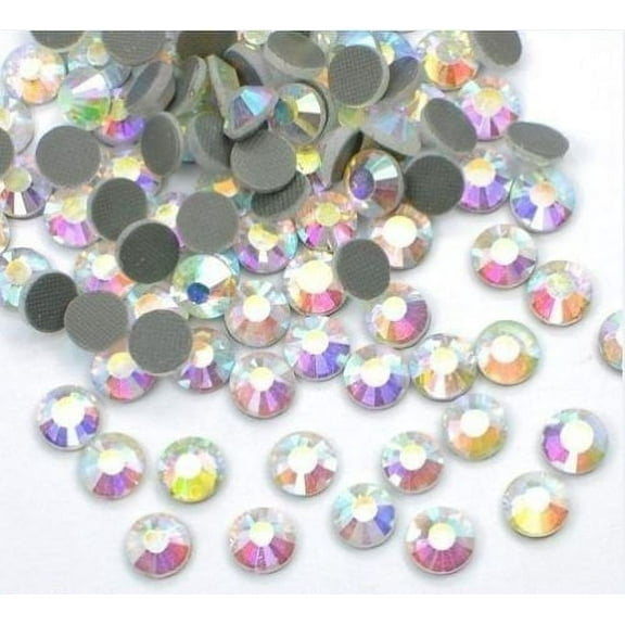 New ThreadNanny Czech Quality 6mm/30ss 2gross (288Pcs) Hotfix Rhinestones Crystals AB Crystal Color