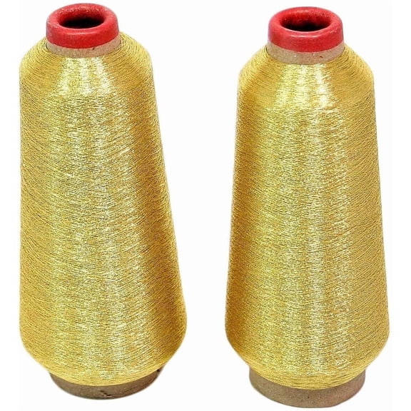 New ThreadNanny Gold Metallic Machine Embroidery Threads - 10000 Yards