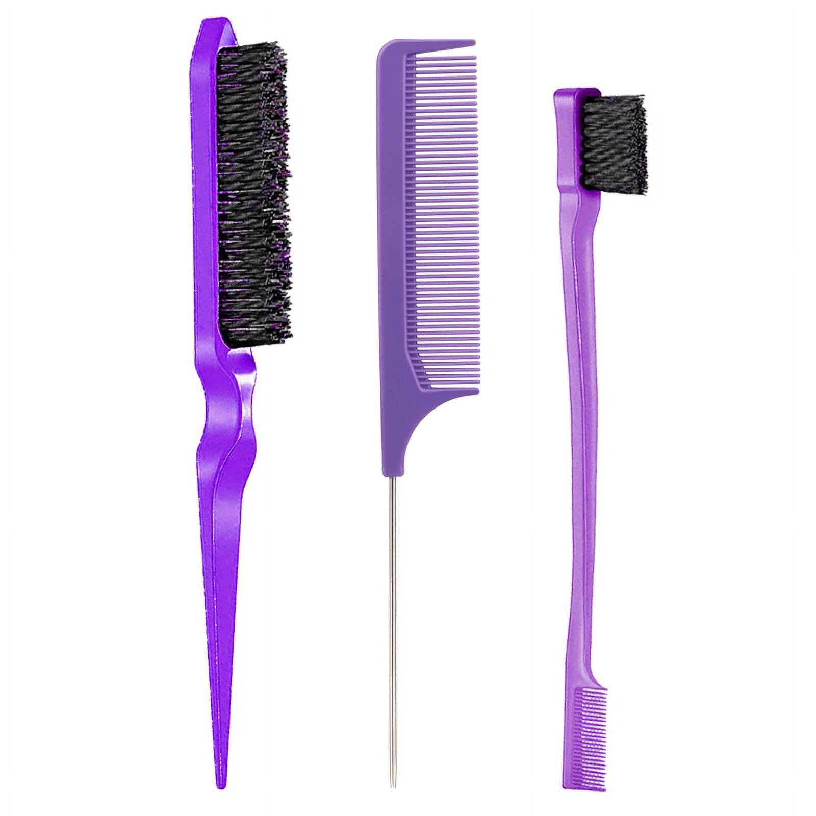 New Three-piece Hair Brush Set Sharp-tail Comb Three-row Hair Comb ...