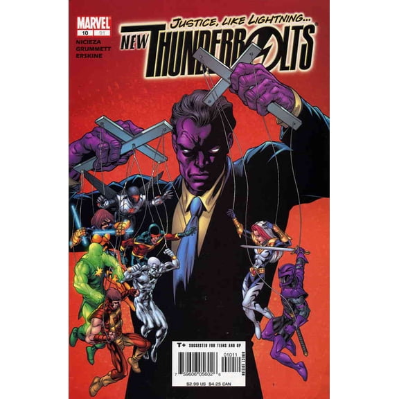 New Thunderbolts #10 VF ; Marvel Comic Book