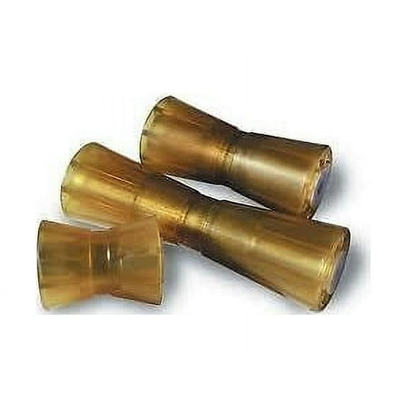 Tiedown 86169 Boat Trailer Center GuideAmber/Yellow Poly Keel Roller 10"