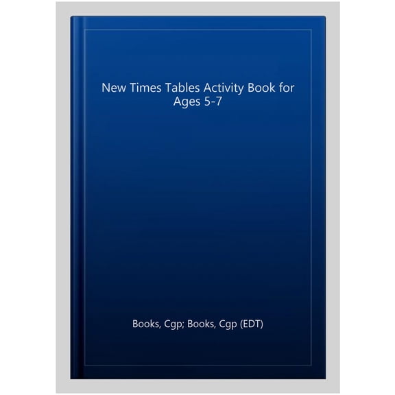 New Times Tables Activity Book For Ages 5-7