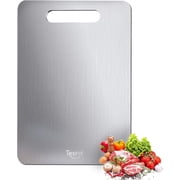 New Titanium Cutting Board - Titanium Cutting Boards For Kitchen,Easy to clean, Double-sided food-grade Cutting Board For Cutting Meats, Fruits And Vegetables 18 * 12
