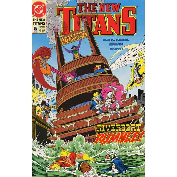 New Titans, The #69 VF ; DC Comic Book