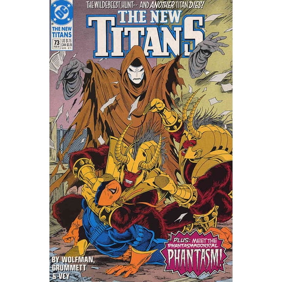 New Titans, The #73 VF ; DC Comic Book