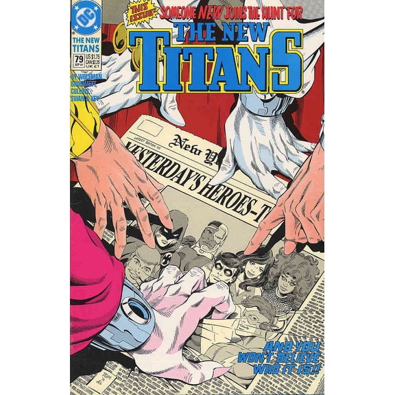 New Titans, The #79 VF ; DC Comic Book