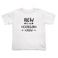 thumbnail image 1 of New To The Cousin Crew Funny Toddler T Shirts for Boys Girls (White, Youth XL), 1 of 5