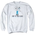 thumbnail image 1 of - New To The Game - Crewneck Sweatshirt - XXX-Large, 1 of 2