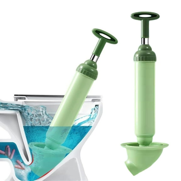 New Toilet Plunger High Pressure Drain Clog Remover Powerful Air Plunger Plunger Drain Clog Remover Tool For Toilets Bathroom Floor Drain Clogged Kitchen Pipe