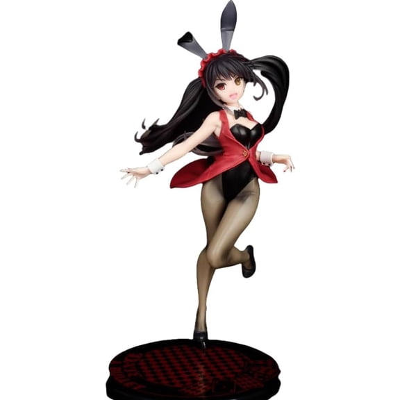 New Tokisaki Kurumi Figure, Dress Swimsuit Standing Tokisaki Kurumi Anime Figures 20cm/7.9inch Character Collectin Statue Model Desktop Ornament Gifs