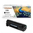 thumbnail image 1 of New Toner Cartridge For 12A Q2612A Compatible with  LaserJet Pro 1010 1012 1015 1018 1020 1022 1022n 1022nw 3015 3020 3030 3050 3052 3055 M1319f MFP M1005 MFP, 1 of 4