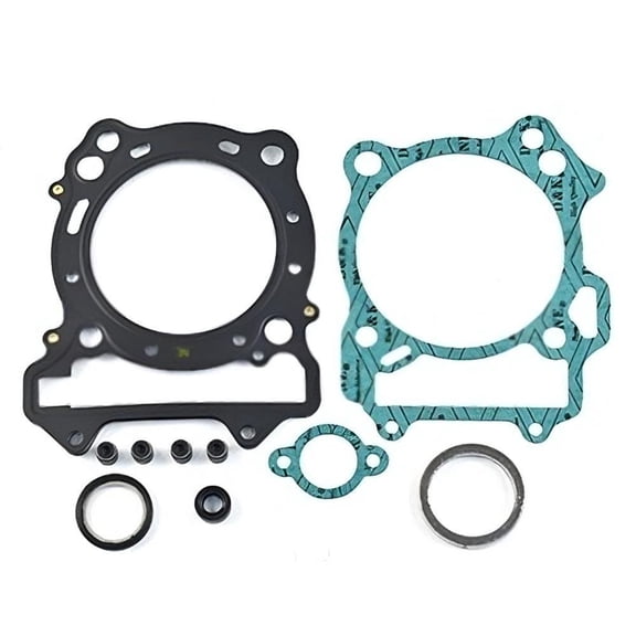 Cylinder Head Compatible with 2000-2015 Suzuki DR-Z400 398cc 4-Stroke Liquid-Cooled Dual-Sport Dirt Bike Top End Engine Rebuild Single-Cylinder Suzuki DR-Z400E 40HP Base Gasket Kit