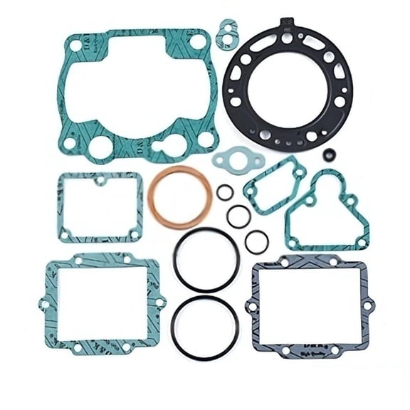 Cylinder Head Compatible with 1993-2003 Kawasaki KX250 249cc 2-Stroke Liquid-Cooled Motocross Dirt Bike 45HP Base Gasket Kit Replaces 99996-1282 Top End Engine Rebuild Single-Cylinder