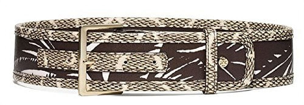 New Tory Burch Square Buckle Mixed Belt Tabora (X-Small  display picture 3