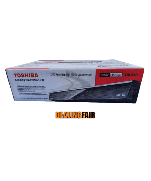 New Toshiba DR430 1 Disc(s) DVD Player/Recorder 1080P