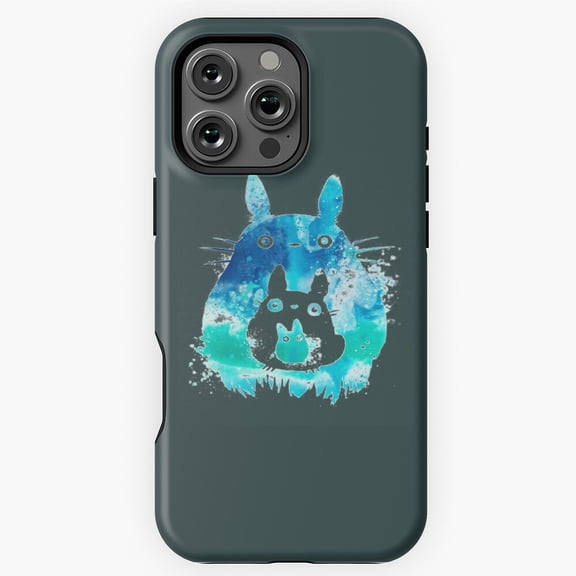 New Totoro Studio Ghibli Anime Phone Case for iPhone 16 15 14 13 12 11 Pro Max