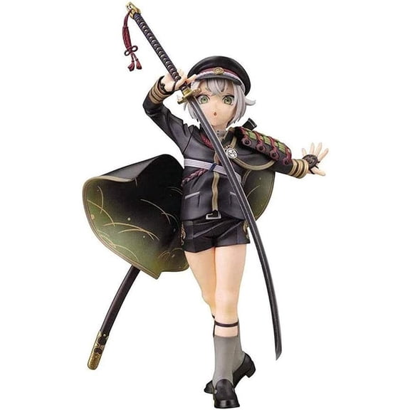 New Touken Ranbu Online: Hotarumaru Animated Statue Cartoon Collectible Character Desktop Ornament Collectible Collection Gift Souvenir