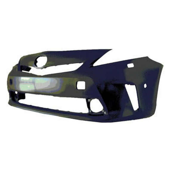 New Toyota OE Unpainted Front Bumper Cover Replaces 5211947925 With Park Assist fits 2012-2014 Toyota Prius V