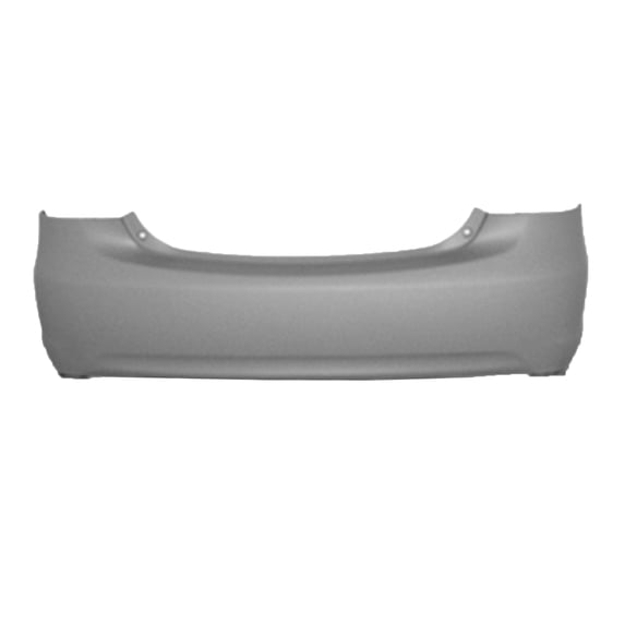 New Toyota OE Unpainted Rear Bumper Cover Replaces 5215952929 For Sedan Models fits 2007-2012 Toyota Yaris Base Sedan 4-Door