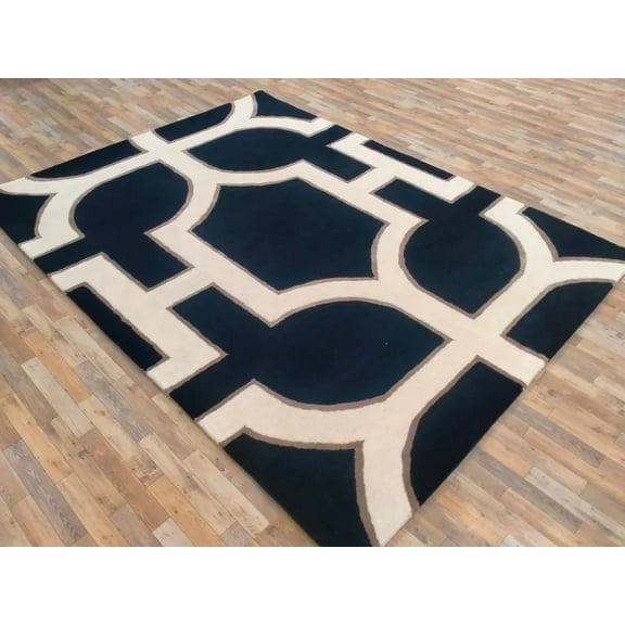 New Traditional Design Hand Tufted Handmade Multicolour Rug for Living Room Bed Room (2x16 Runner)