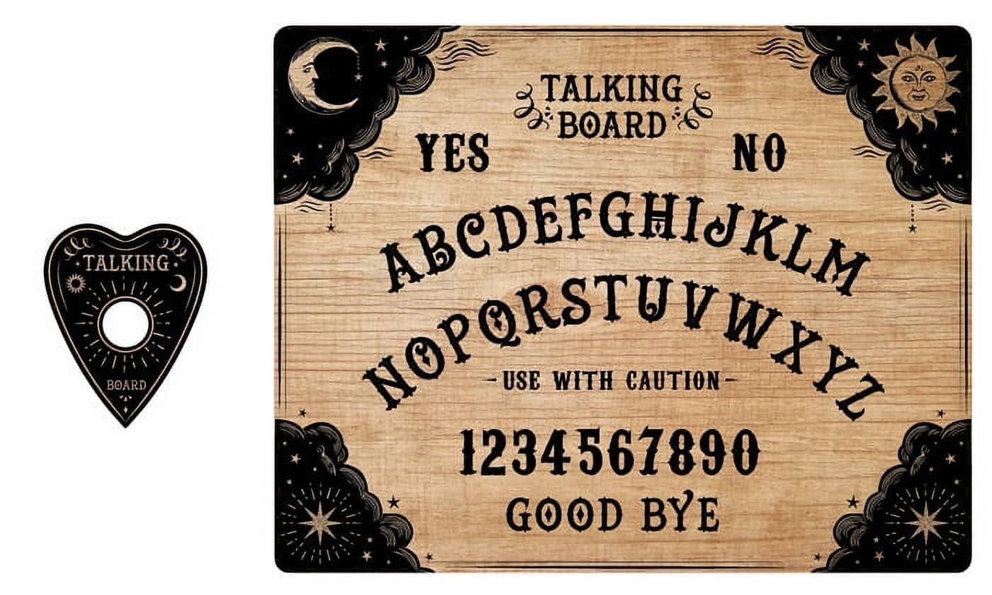 ZoZo Planchette featuring 'I Summon Thee to Come and Play with Me' Wording.  Includes Safety Tab For Use With Ouija Board, Talking Board by The  Planchette - Shop Online for Toys in