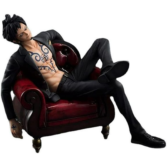 New Trafalgar Law Anime Character Animated Statue Cartoon Ornaments Souvenir Collection Decorate Gifts