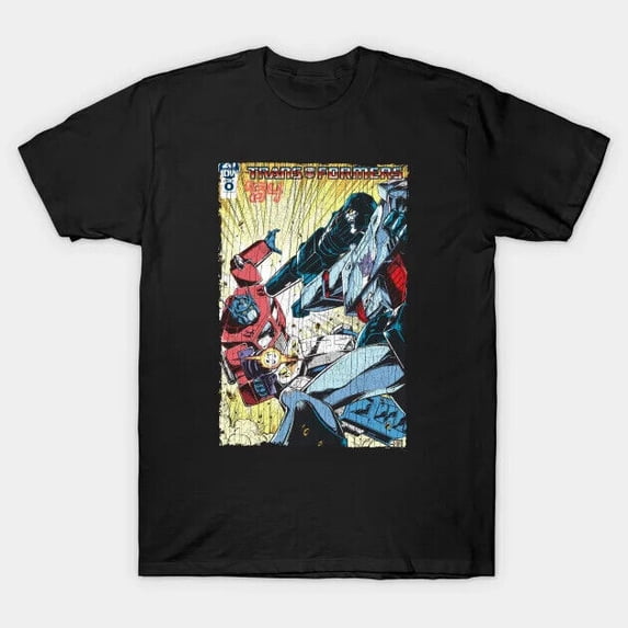 New Transformers vintage cover art Men's T-Shirt S-5XL