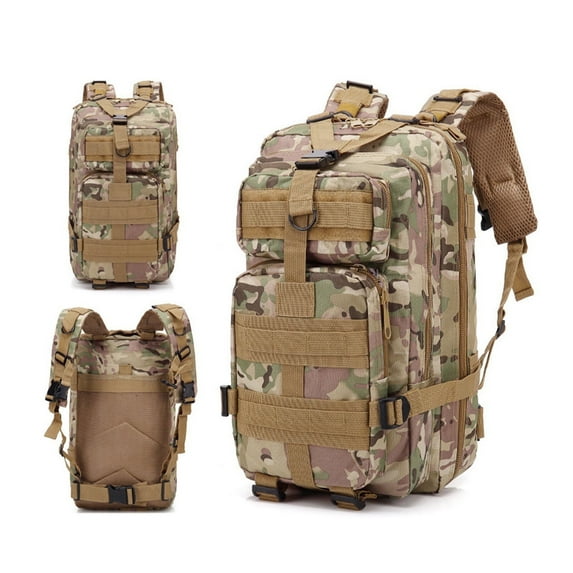 New Travel Backpack Camping Outdoor Camouflage Waterproof High Capacity Sports Travel Hiking Bag, Choose from four colors