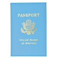 thumbnail image 1 of New Travel Passport Cover Credit Card Holder Wallet 601 PU USA (C), 1 of 17