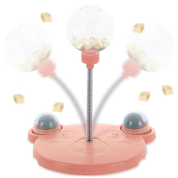 New Treat Dispensing Dog Toy Safe Interactive Cat Treat Dispenser Sturdy Help Feeding Ball Pet Feeder Toy for Your Home