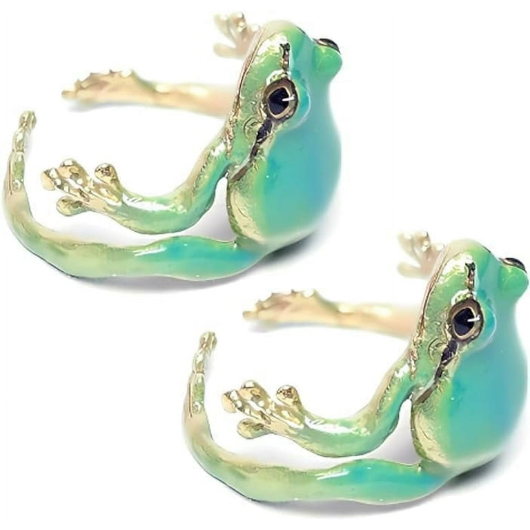 New Tree Frog Ring Adjustable Creative Cute Tree Frog Ring for Women and Men Frogs Shaped Delicate Frog Ring Jewelry for Boys Girls Walmart