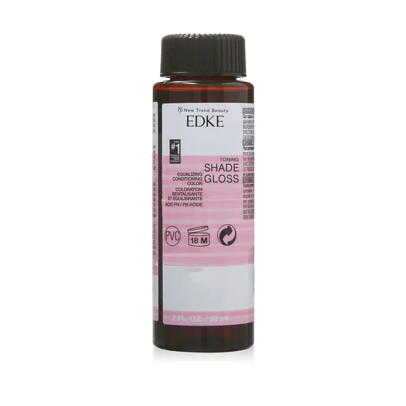 New Trend Beauty Edke Equalizing Toning Shade Gloss Hair Color 03R Roxy Red 2 Ounce
