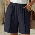 thumbnail image 1 of New Trend POROPL Womens Summer Shorts Fashion Shorts with Pockets, 1 of 6