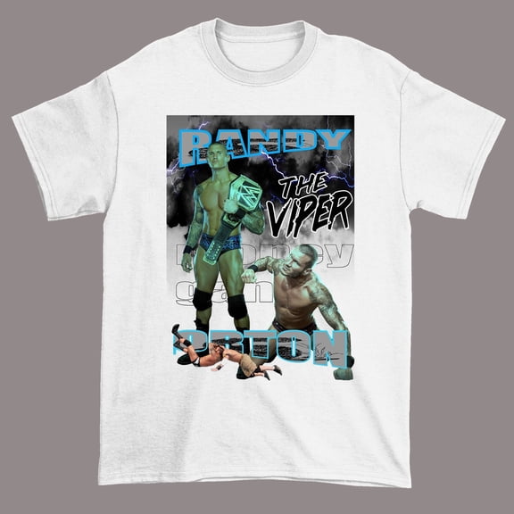 New Trend Randy Orton White 100_ Cotton Shirt Short Sleeve CM078