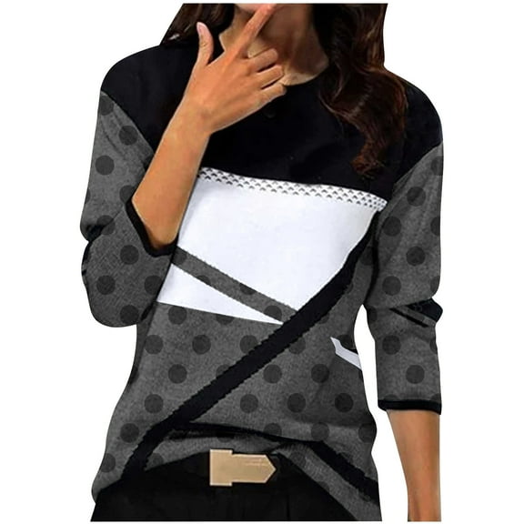 New & Trending Fashion Pohista Women's Shirts Women's Blouses Plus Size Long Sleeve Fall T Shirts for Women My Order History Cheap Fall Tops