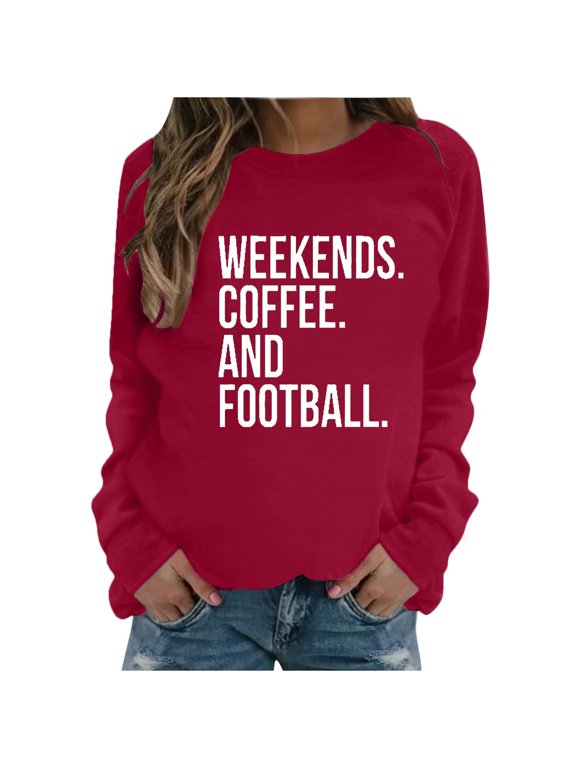 Women's Top Long Sleeve Fall Shirts Tops for Fall Reorder Items Pullover Sweatshirts