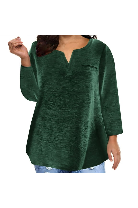 New & Trending Fashion Pohista Womens Tops Plus Size Womens Blouses Long Sleeve Plus Size Womens Blouses Casual My Orders Placed Recently by me Cheap Fall Tops